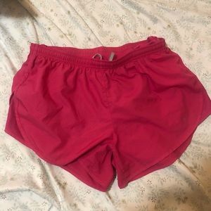Pink Nike Dri-fit shorts